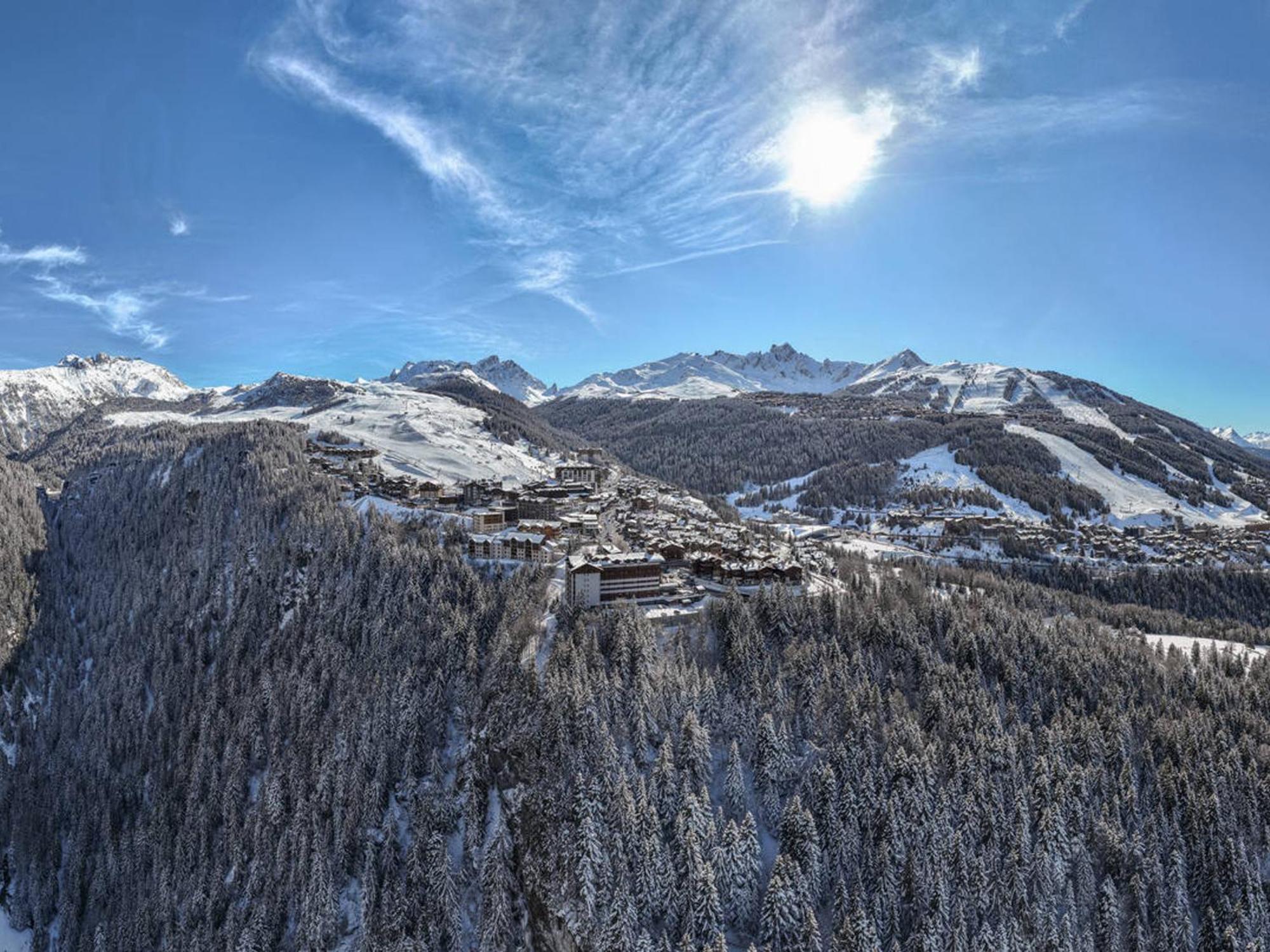 Вилла Chalet De Luxe Avec Sauna Et Jacuzzi, Proche Pistes Et Centre De Courchevel - Fr-1-563-142 Экстерьер фото