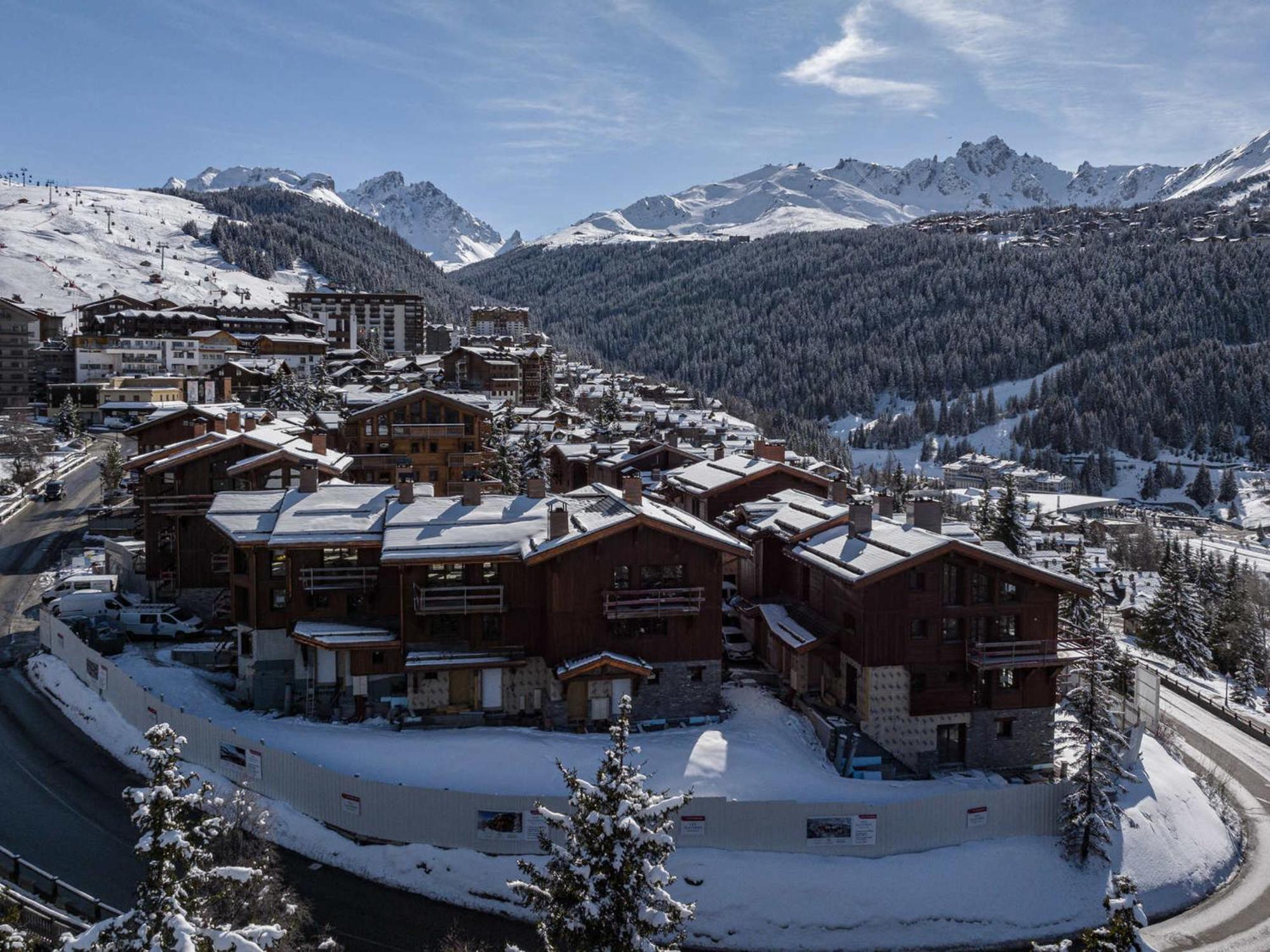 Вилла Chalet De Luxe Avec Sauna Et Jacuzzi, Proche Pistes Et Centre De Courchevel - Fr-1-563-142 Экстерьер фото